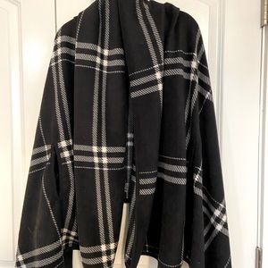 Chunky Fleece Blanket Scarf / Sweater